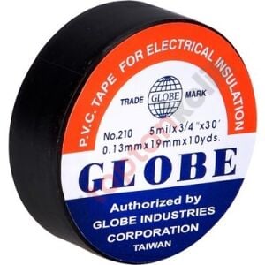 Globe İzole Bant(Elektrik Bandı) - Siyah