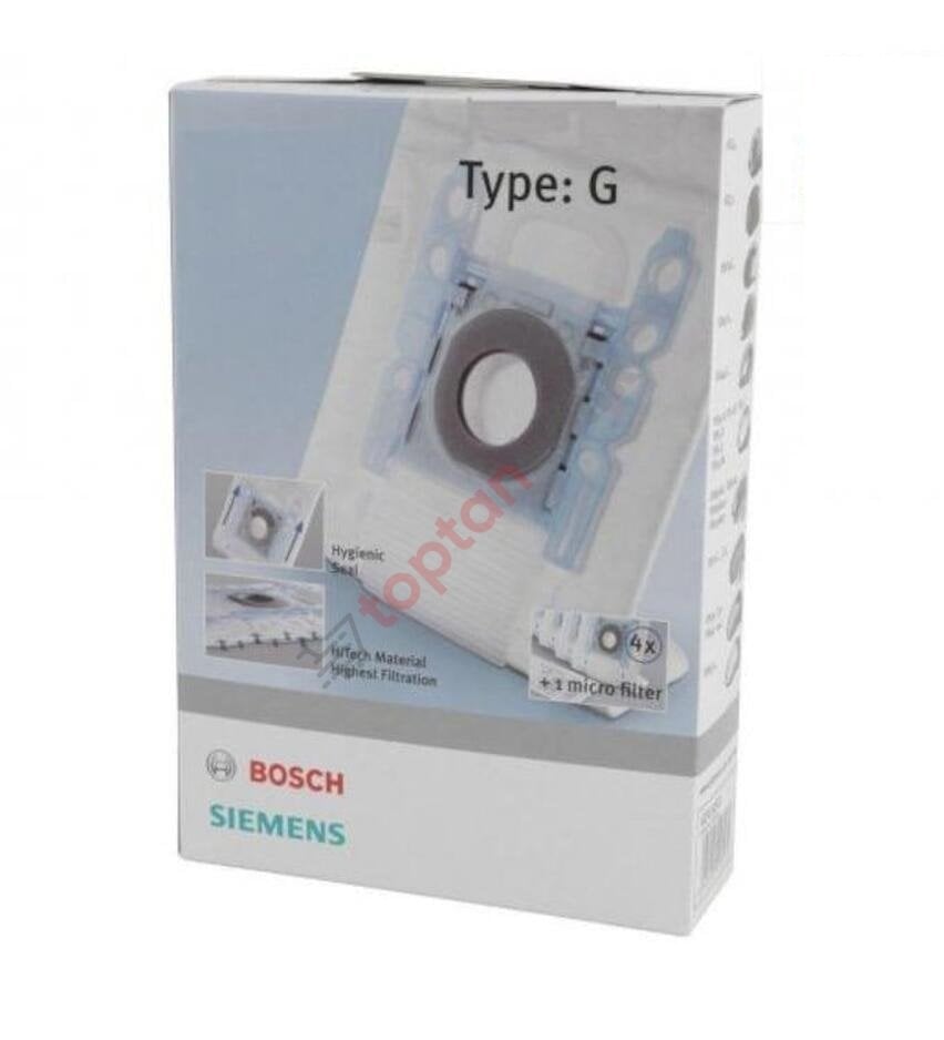 Bosch Siemens Type-G Süpürge Toz Torbası + Mikro Filtre