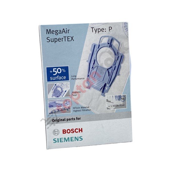 Bosch Type-P Süpürge Toz Torbası + Mikro Filtre