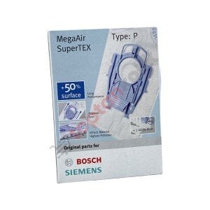 Bosch Type-P Süpürge Toz Torbası + Mikro Filtre