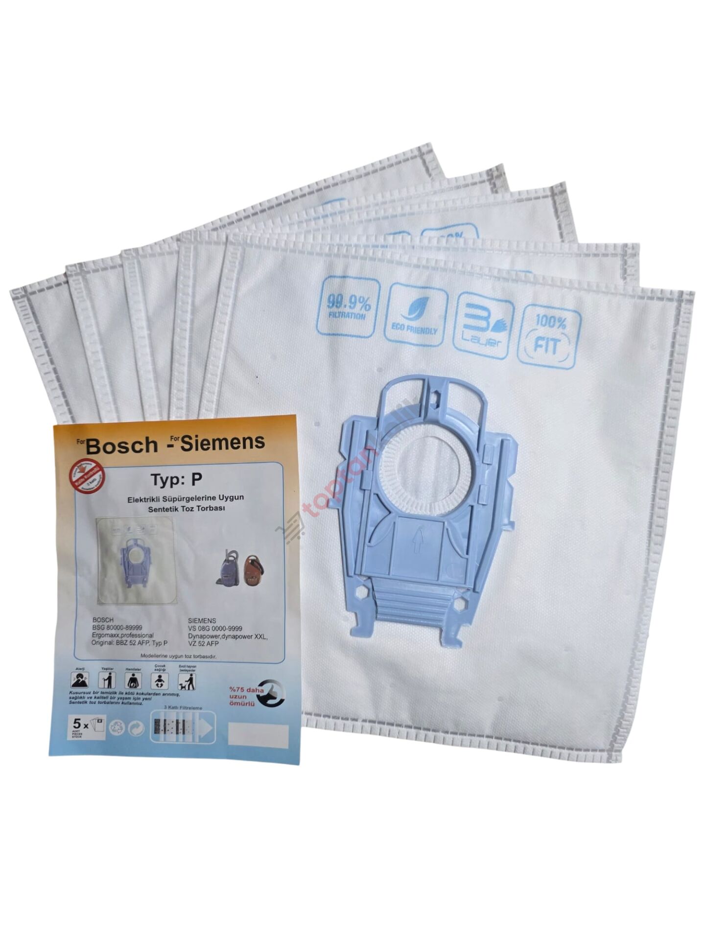 Bosch Type-P Süpürge Toz Torbası