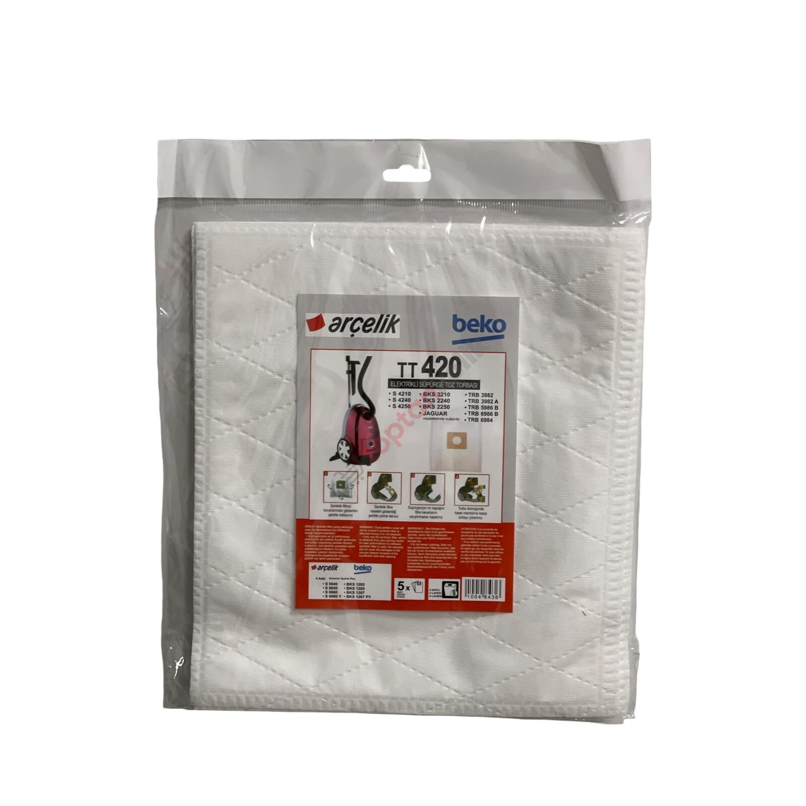 Arçelik TT420 5'li Pet Torba