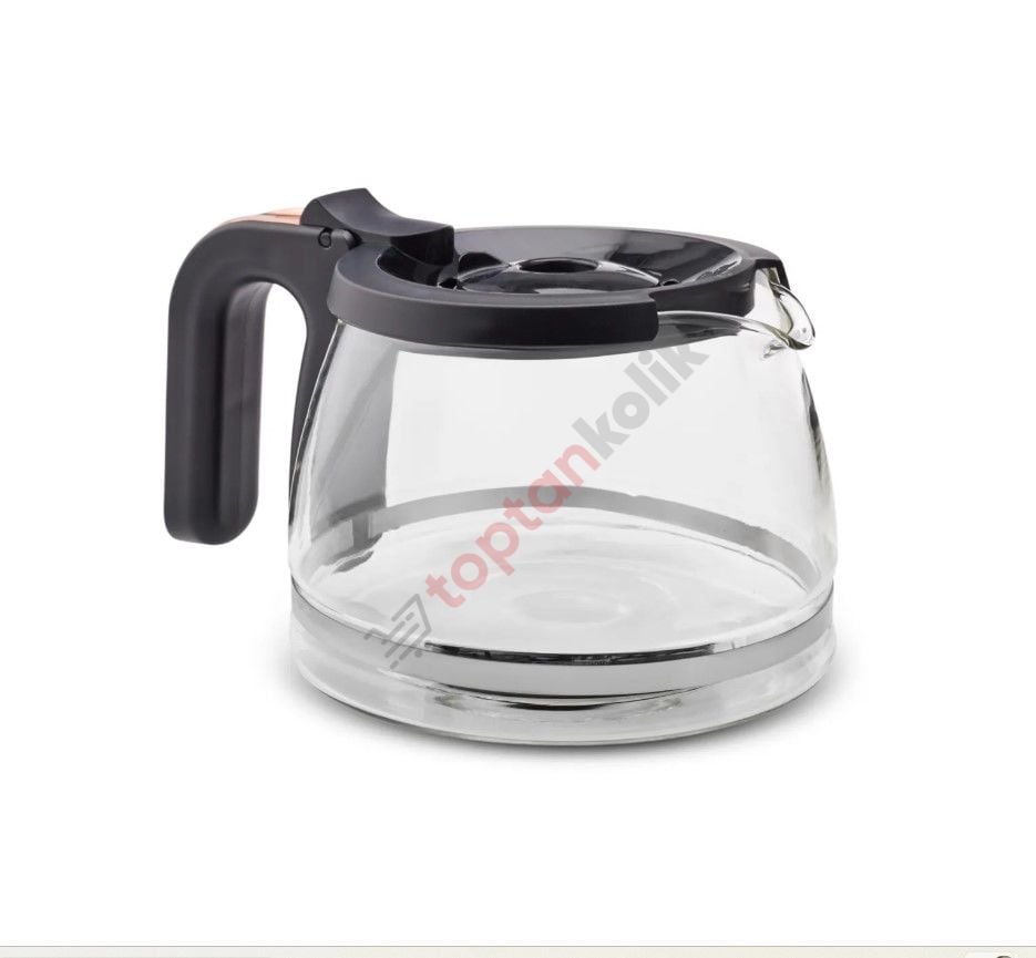 Hatır Plus Mod Krom Kaplı Cam Demlik