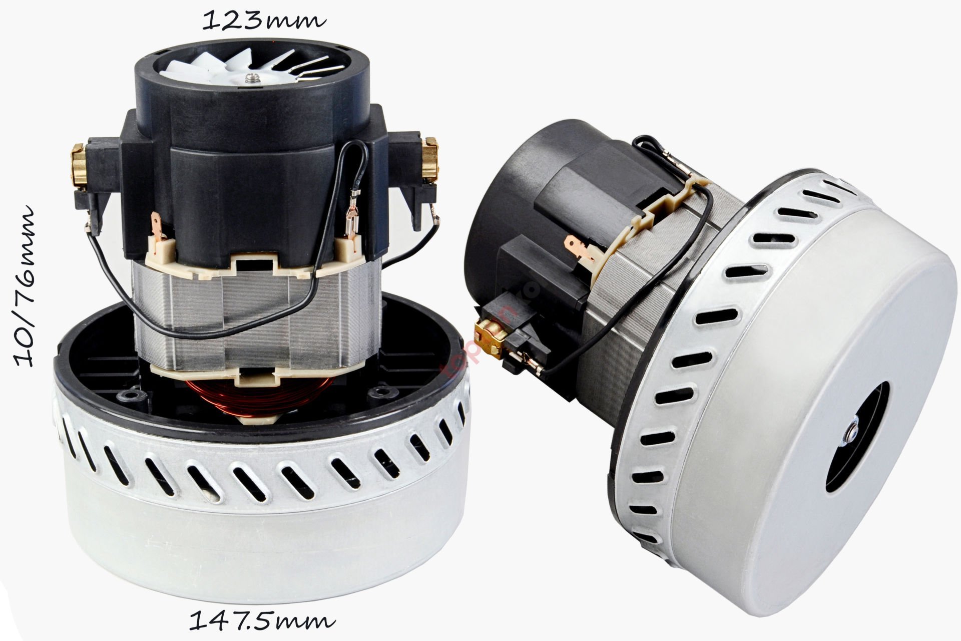 Çift Fanlı Süpürge Motoru 1400 W TK-60