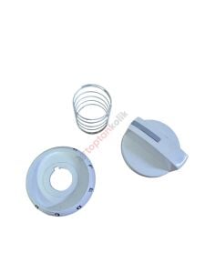 Ocak & Fırın Düğmesi (Harfli Kademe Göstergeli)