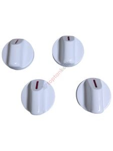 Arçelik & Vestel Ocak Düğmesi (Kırmızı-4'lü)