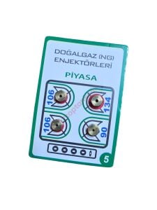 Doğalgaz Enjektör Takımı - 4,5