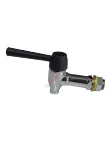 Semaver Musluğu Metal Çevirmeli - Uzun