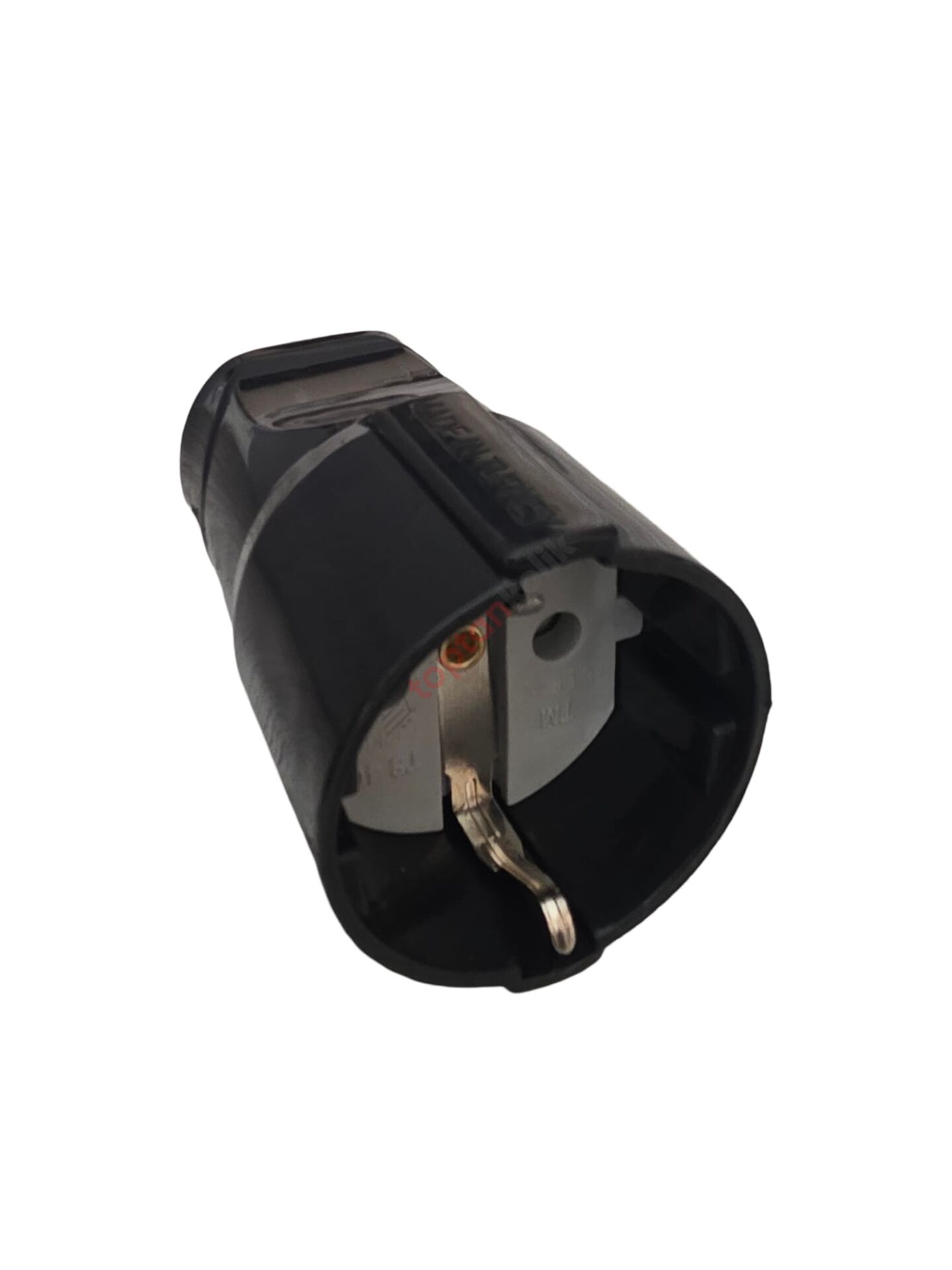 Topraklı Dişi Fiş - Siyah