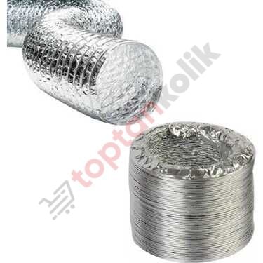 Aspiratör Borusu Flex Telli 2 mt 127 Mm