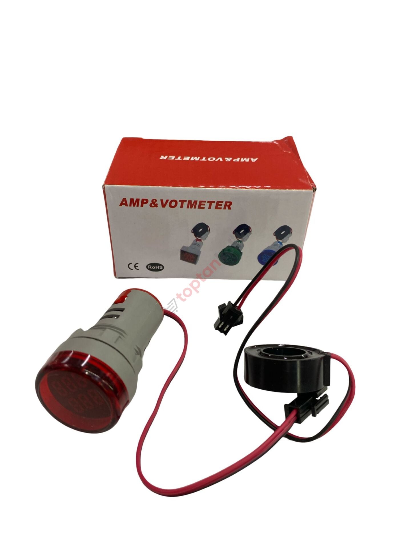 22 mm Dijital Volt - Ampermetre