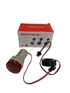 22 mm Dijital Volt - Ampermetre