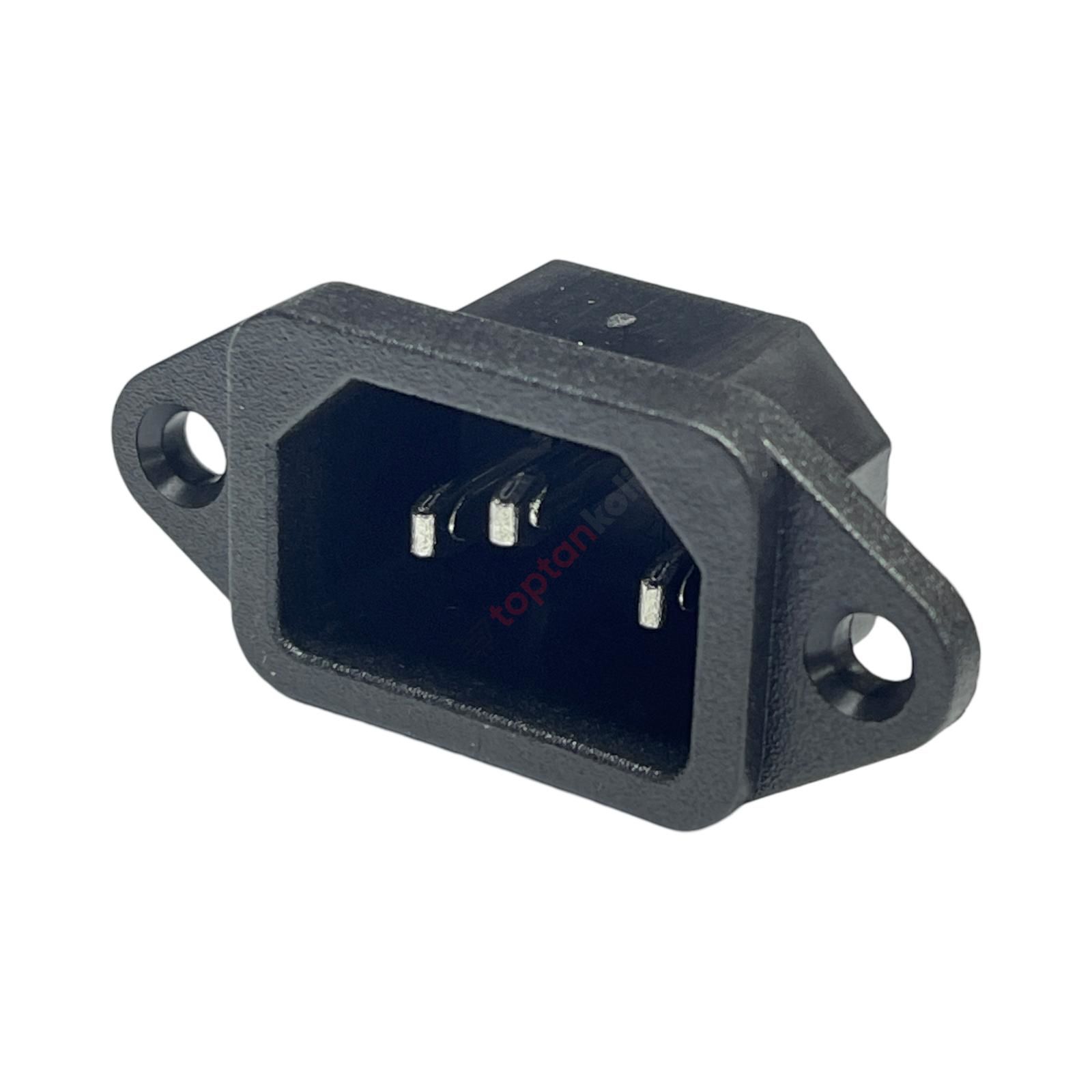 Power Soket Erkek Kulaklı 10 A