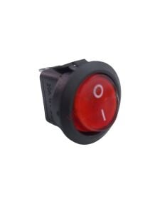 Yuvarlak Işıklı Anahtar 20 A - 12 V