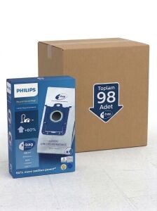 Philips S-Bag Süpürge Toz Torbası - Kutulu (98 Adet)