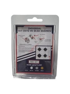 Ocak & Fırın Düğme Takımı 4'lü Beyaz