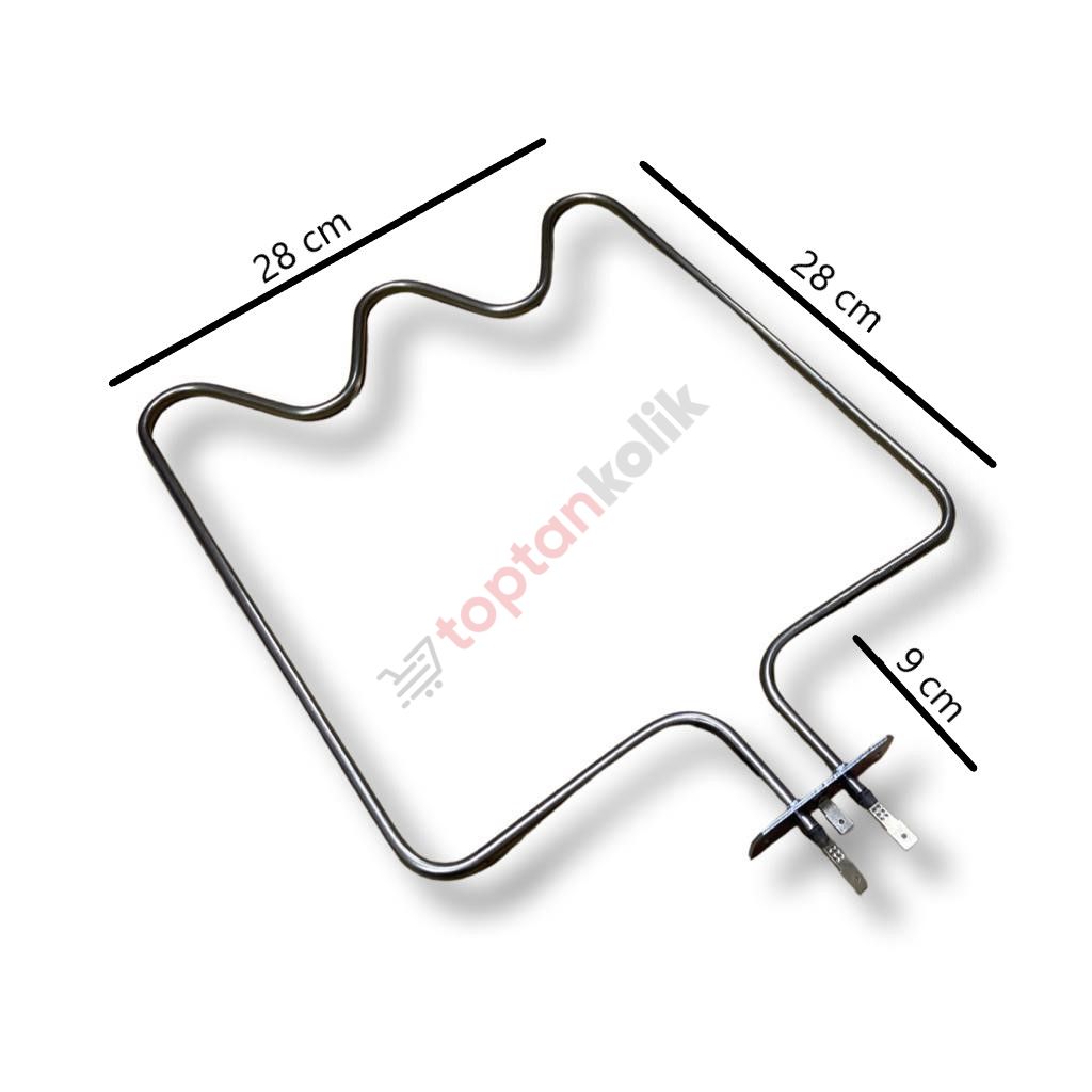 Fırın Boru Rezistansı 1200 W 220 V 6,5 Ø Cr-Ni